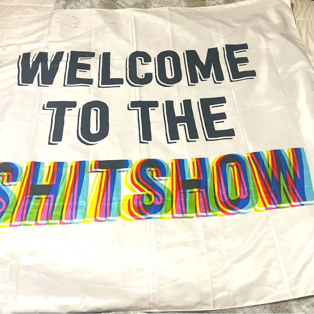 Welcome To The Shit Show Tapestry